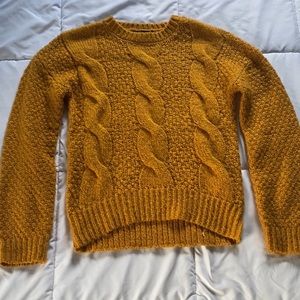 Yellow sweater
